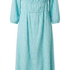 offshoulder midi dress