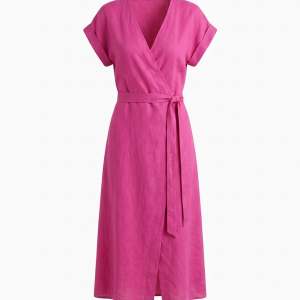 wrap maxi dress